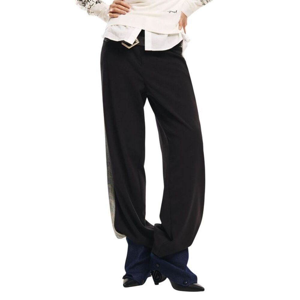 Desigual Black Polyester Women's Pants